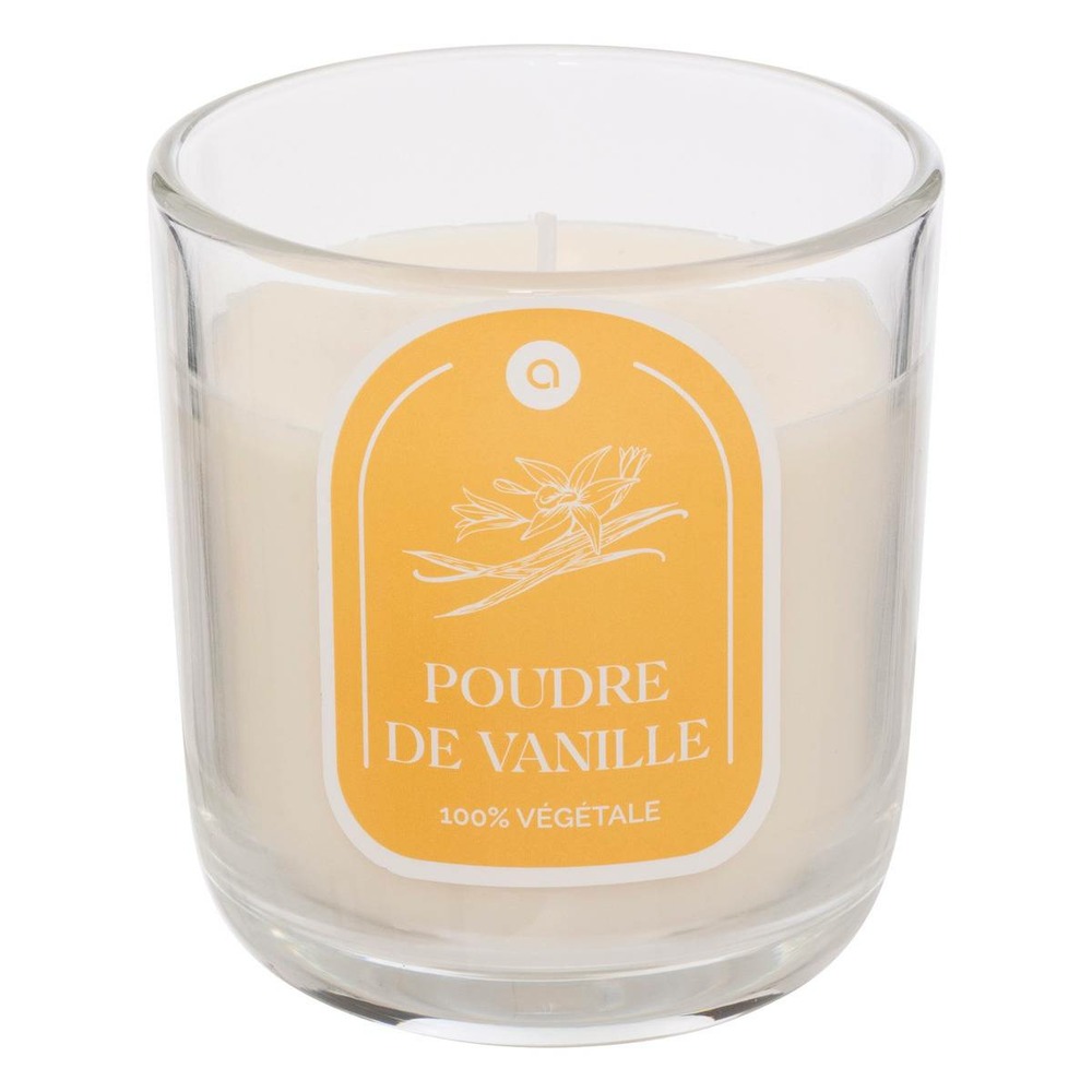 Bougie parfumée floa vanille 210g