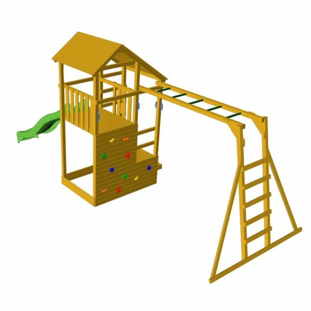 Aire de jeux masgames teide xl avec échelle de singe
