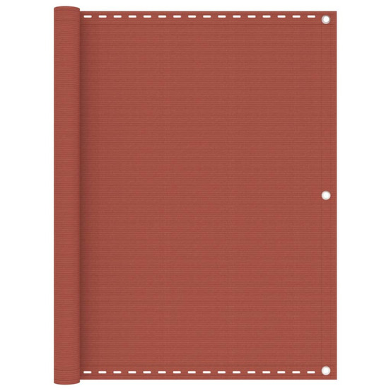 Écran de balcon terre cuite 120x600 cm pehd