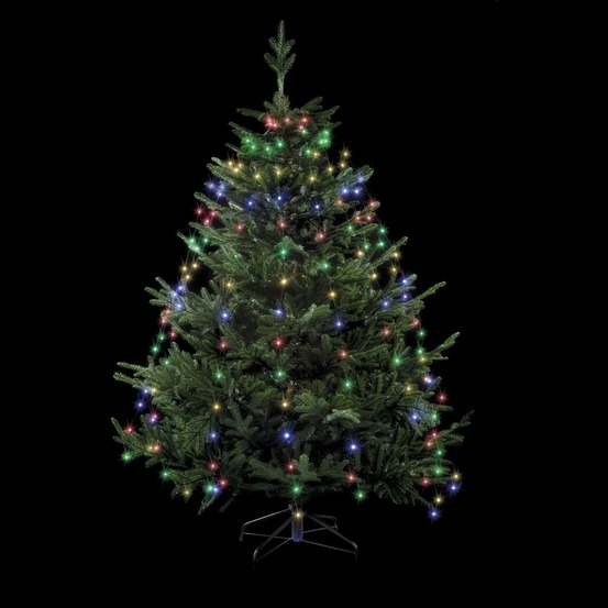 Robe lumineuse extérieur 232 led multicolore h220cm avec transfo