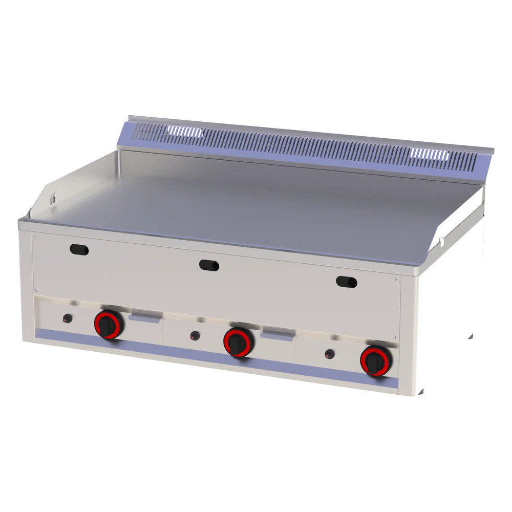 Plaque de cuisson 97x48 à gaz lisse sans soubassement fth 90 gl - redfox