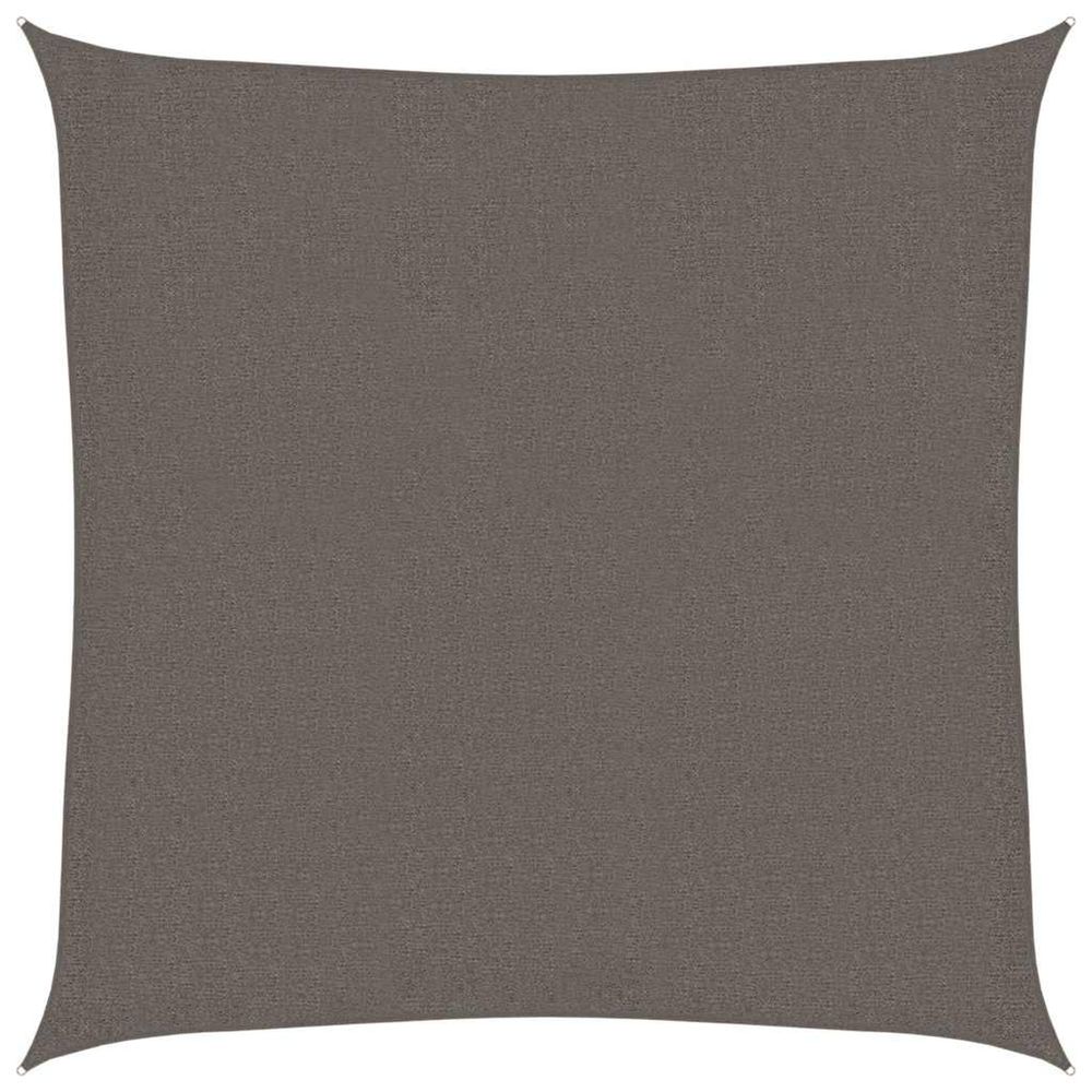 Voile d'ombrage 160 g/m² anthracite 3x3 m pehd