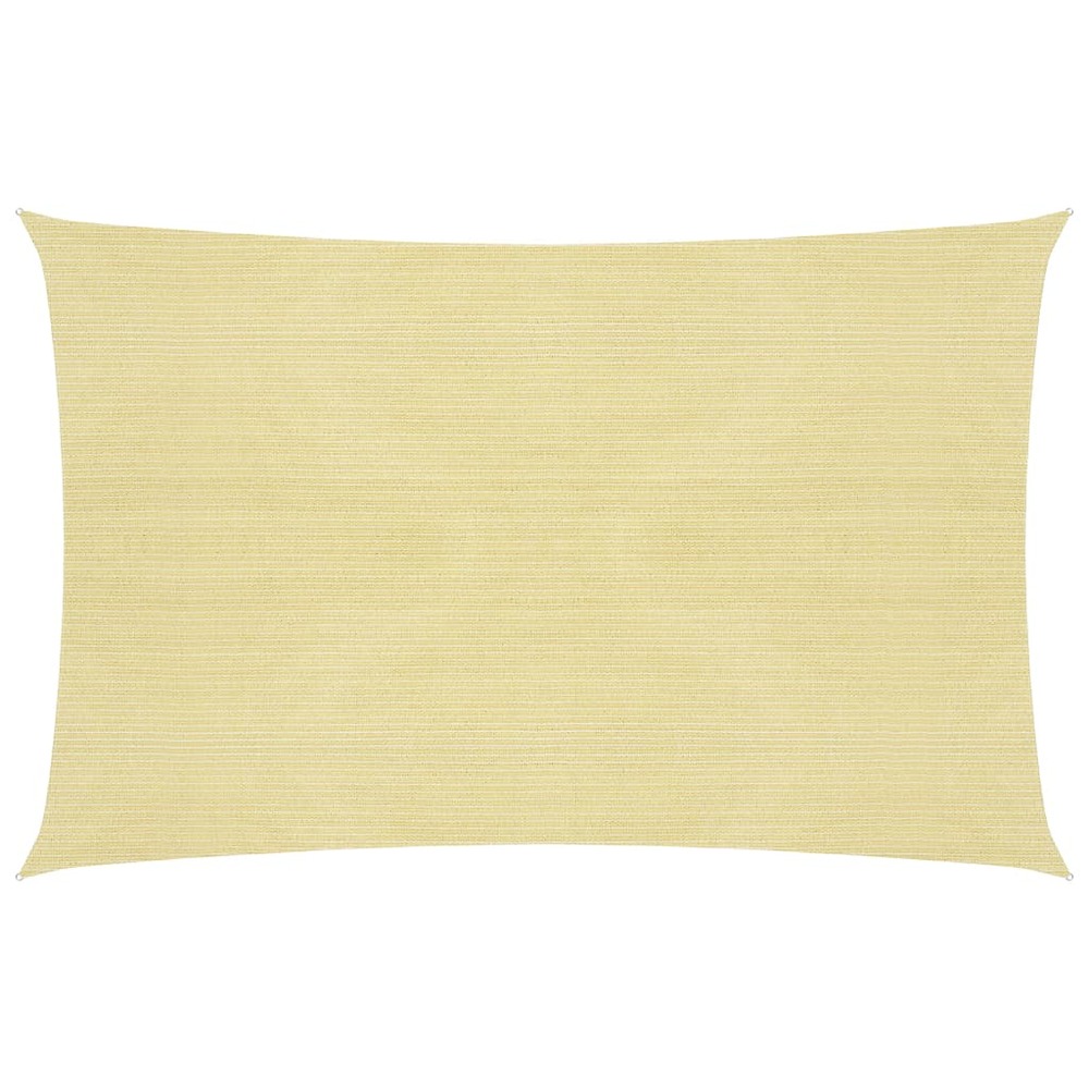 Voile toile d'ombrage parasol 160 g/m² 2,5 x 3 m pehd beige
