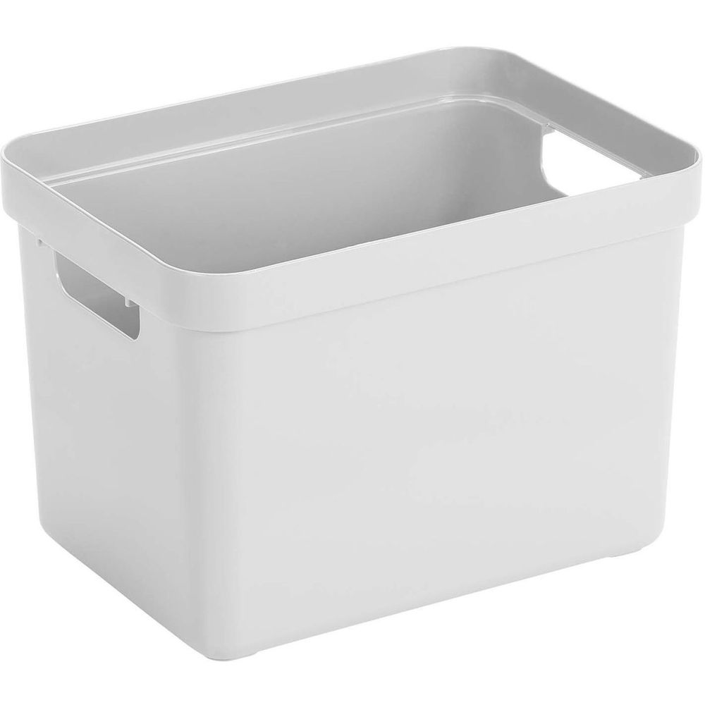 Boîte de rangement sigma home box 18l blanc