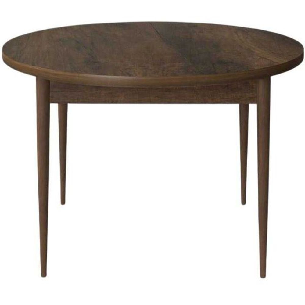 Table de repas ronde rox marron