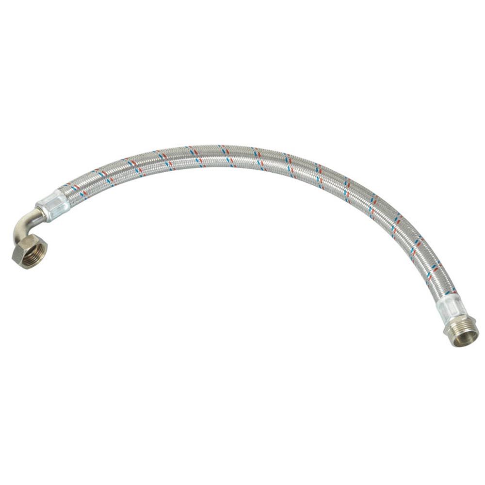 Flexible tresse inox 70cm mâle 1
