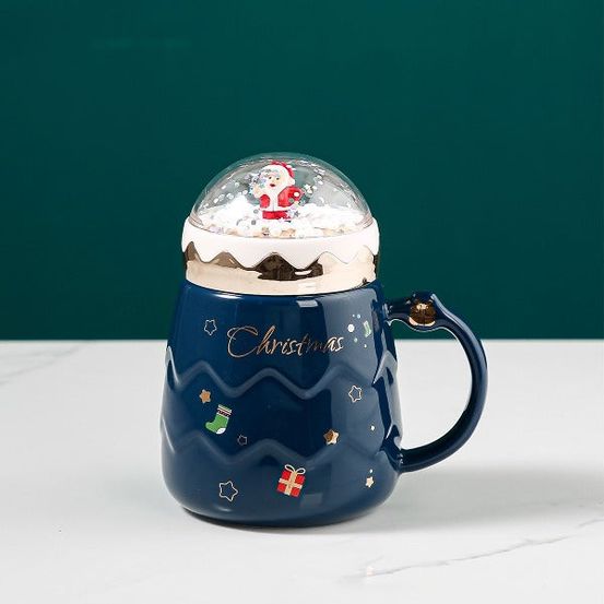 Tasse de noël - christmas - bleu