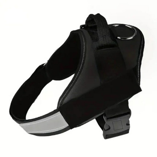 Harnais noir xs pour chien, francecroquettes