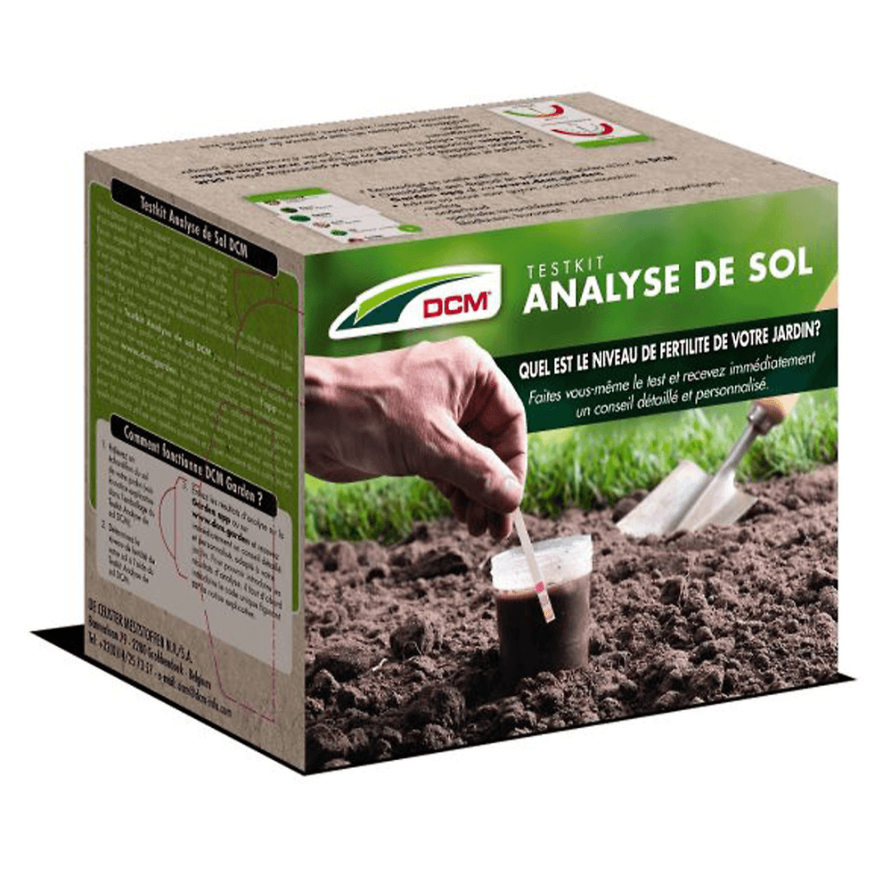 Testkit analyse de sol - la boite
