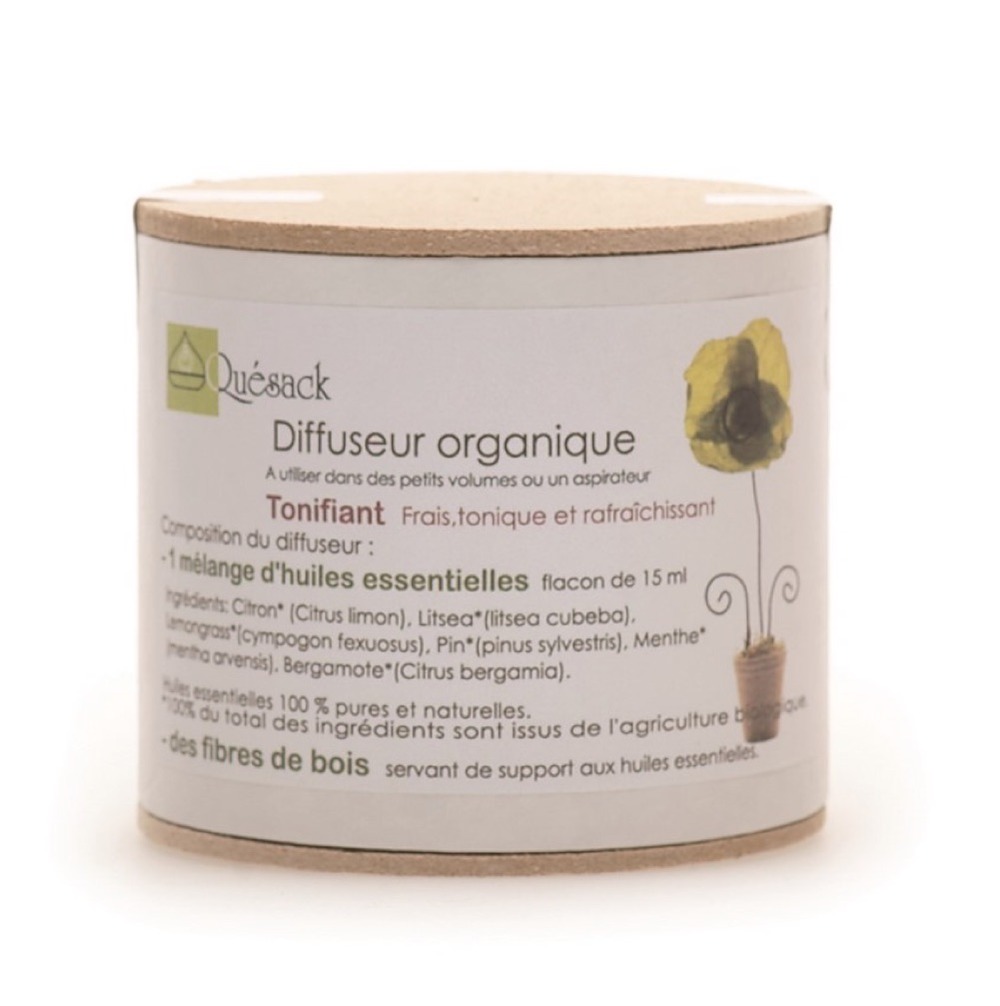 Diffuseurs organiques tonifiant