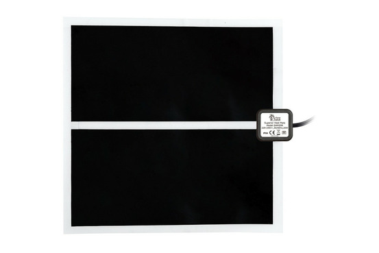 Tapis chauffant 14w avec rehausses pour terrarium - chauffage pour reptiles (lézards, serpents), amphibiens et invertébrés