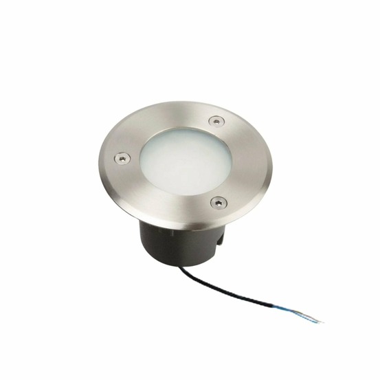 Spot encastrable rond pour abords de piscine à douille gu5.3