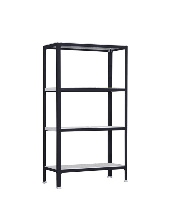 Etagère légère sans vis simonhome click plus 4/300 antracite/galva antracite 1600x1000x300 - simonrack