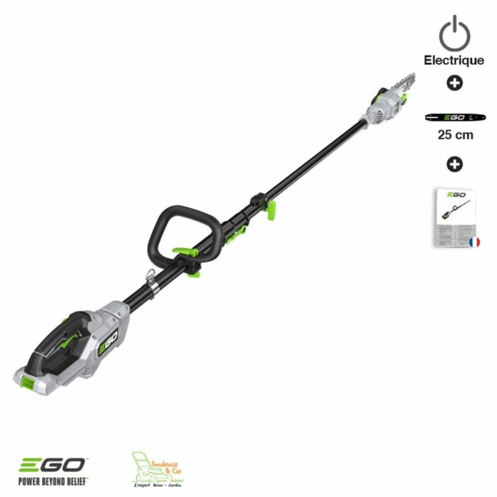 Perche élagueuse téléscopique carbone ps1000e à batterie egopower guide oregon 25 cm