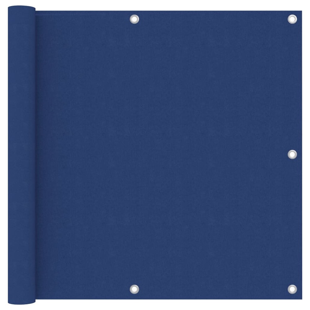 Écran de balcon brise pare vue protection confidentialité 90 x 500 cm tissu oxford bleu