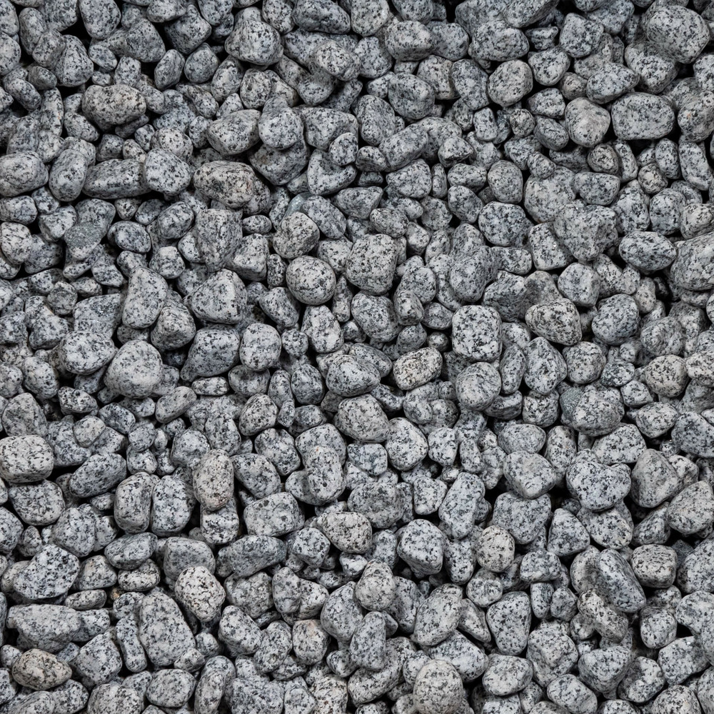 Pack 4,5 m² - galet granit gris 10-20 mm (15 sacs = 300kg)