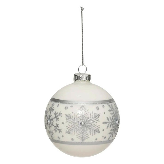 Boule de noël flocon