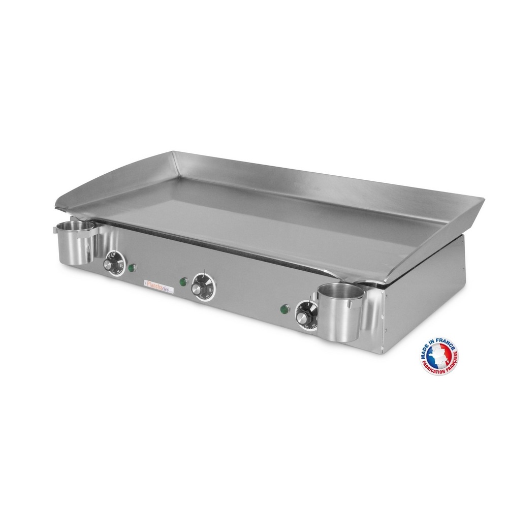 Plancha électrique planchaelec lux 830 - inox - 3600 w