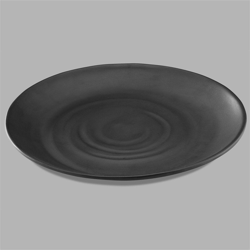 Assiette plate en mélamine série zen ø 19,5 à 28 cm - pujadas