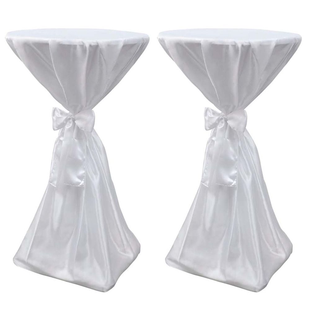 HOUSSE DE TABLE BLANCHE AVEC 2-(868899)