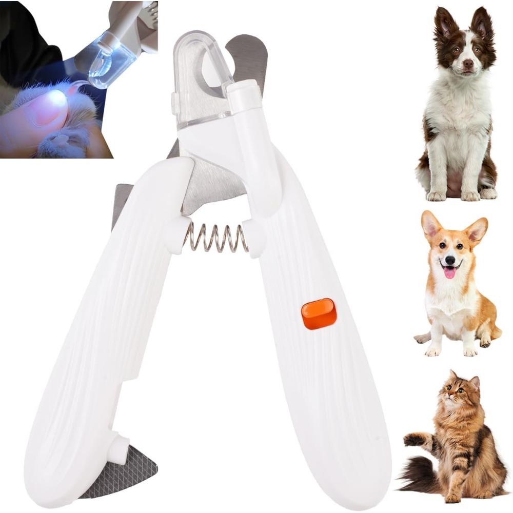 Coupe-ongles led pour chien et chat - sécurité et précision