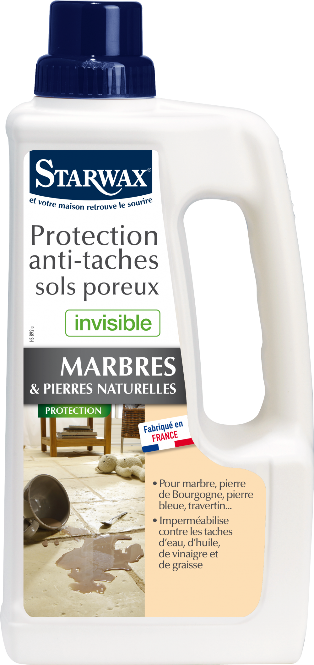 Protecteur anti-taches marbre starwax 1 l