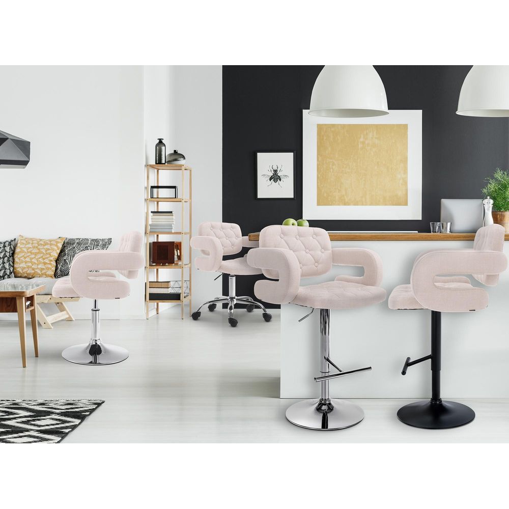 Chaise longue dublin en tissu