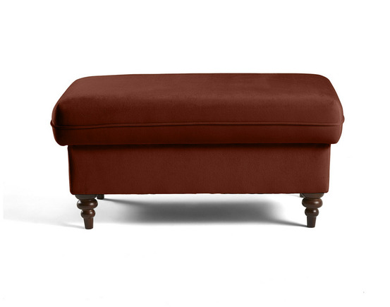 Flamingo - pouf en velours