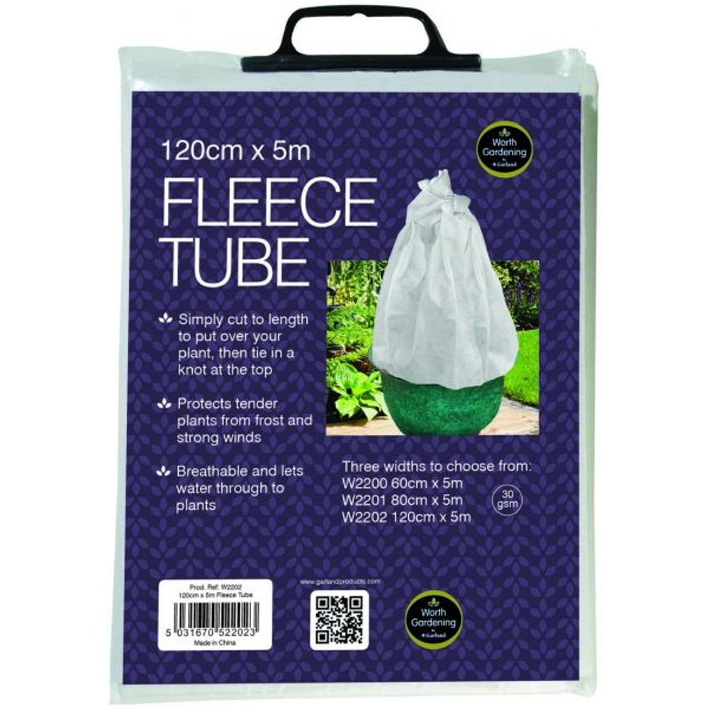 Housse de protection respirante pour plantes 5m à découper diamètre 120 cm