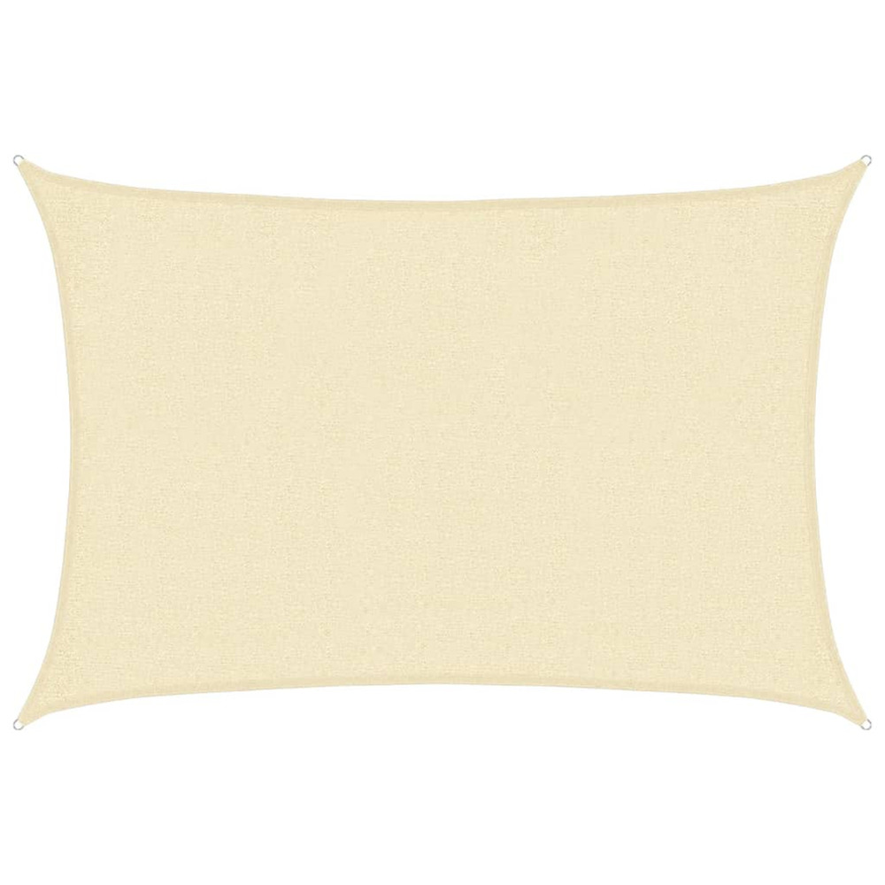 Voile d'ombrage 160 g/m² crème 2x2,5 m pehd