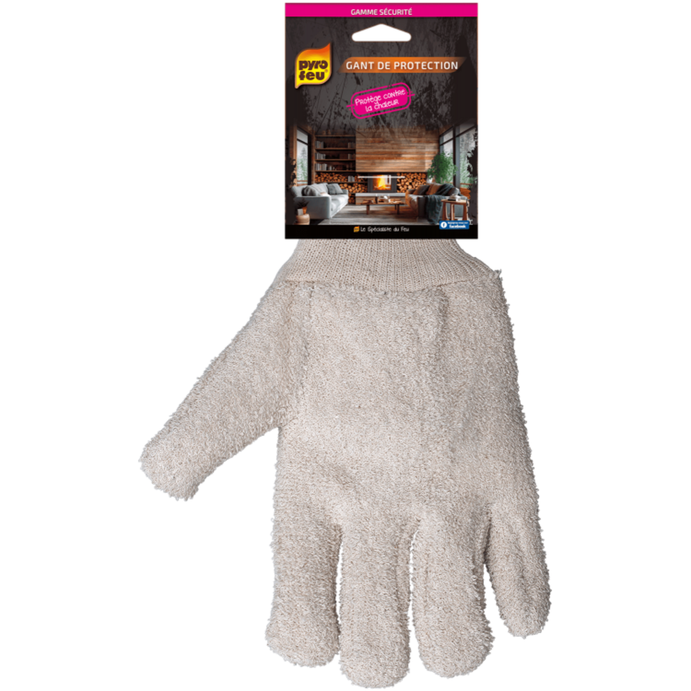 Pyro feu 24200-24 gant de protection thermique - jusqu'à 250 °c