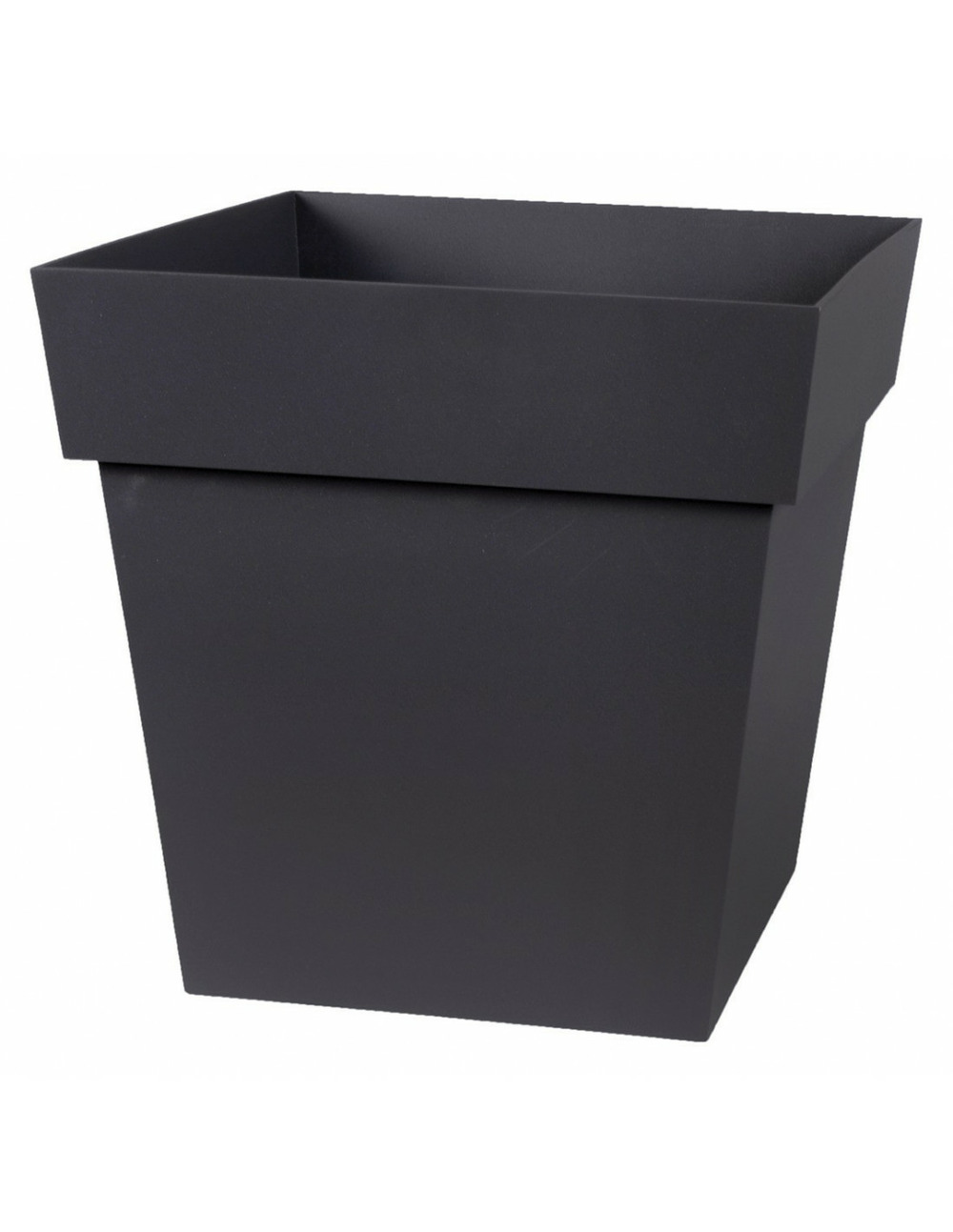 Pot carré toscane 22 l - gris anthracite