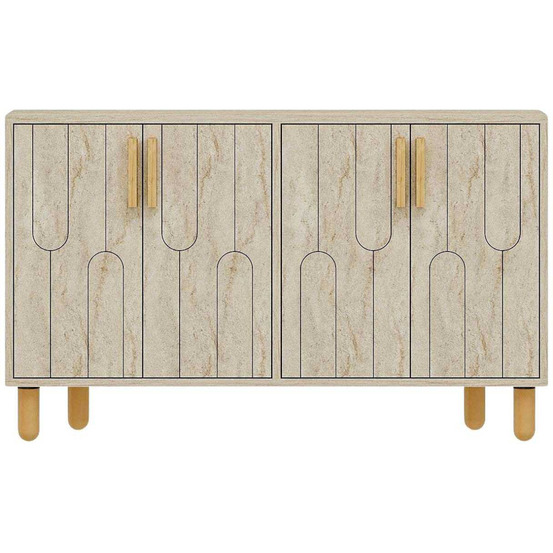 Buffet 4 portes en aggloméré vincent