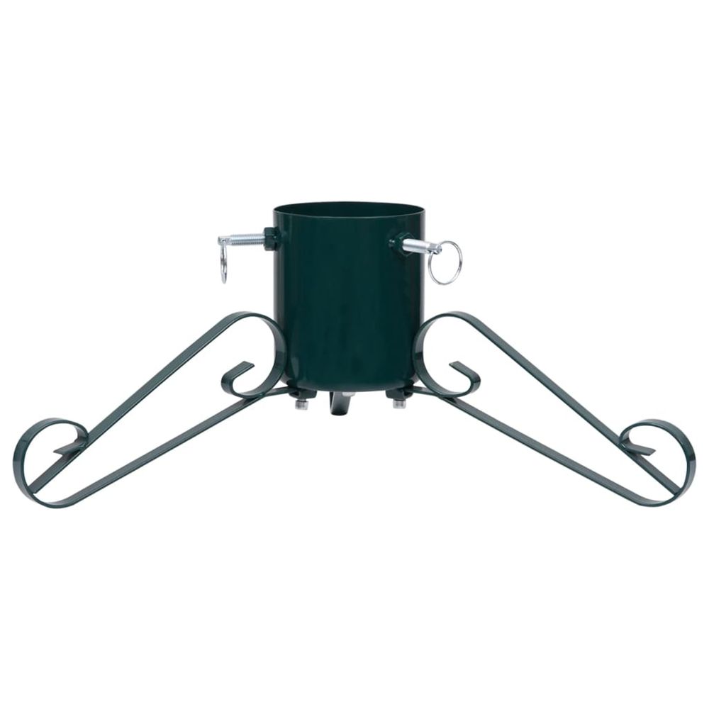 Support de sapin de noël vert 58x58x21 cm