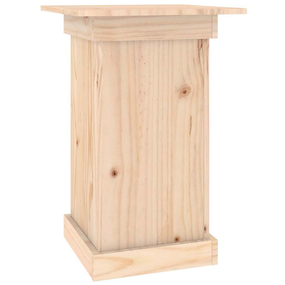 Support à fleurs 40x40x60 cm bois de pin solide