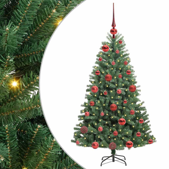 Sapin de noël artificiel à branches articulées vert 120 cm