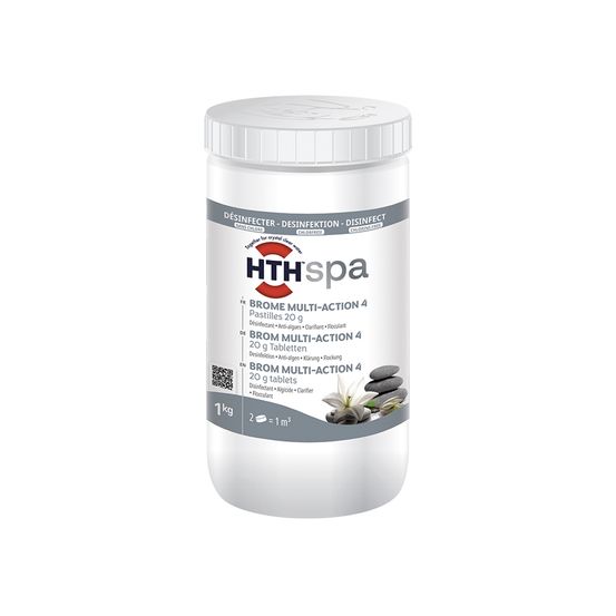 Brome 4 actions pour spa 1 kg
