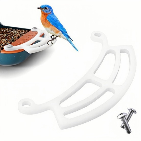 Accessoire d'extension pour distributeur d'aliments pour oiseaux