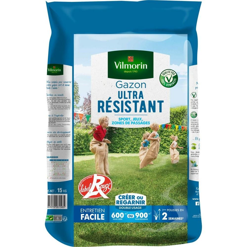 Gazon ultra résistant sac de 15kgs