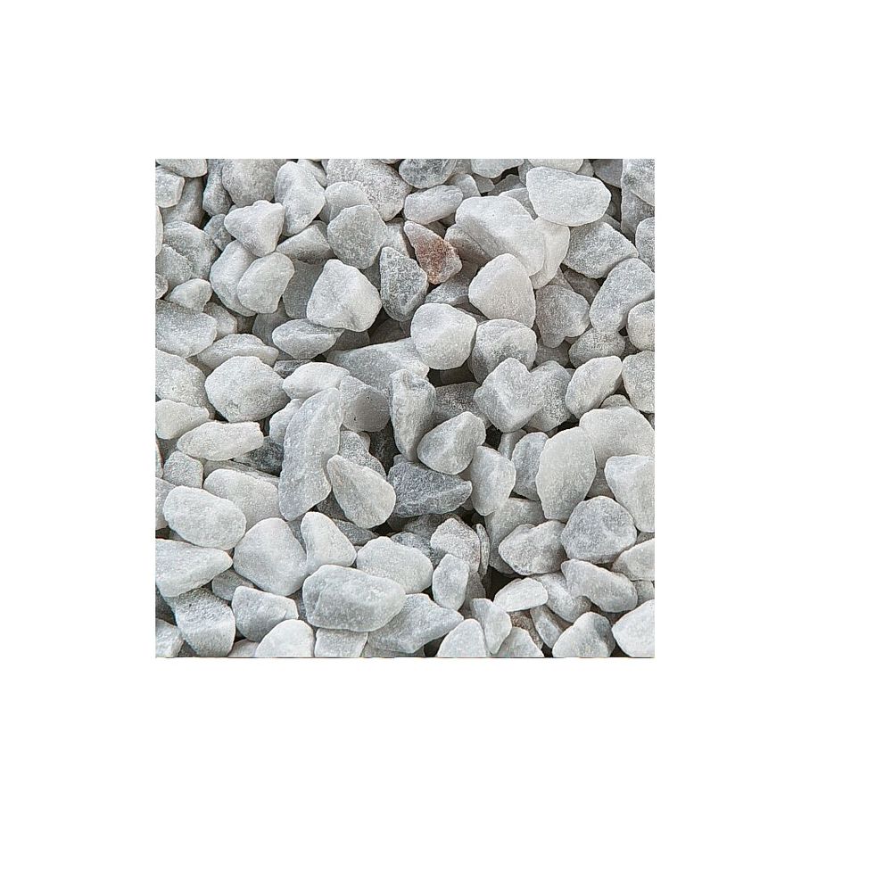 Gravier décoratif blanc pour aquarium 10 kg