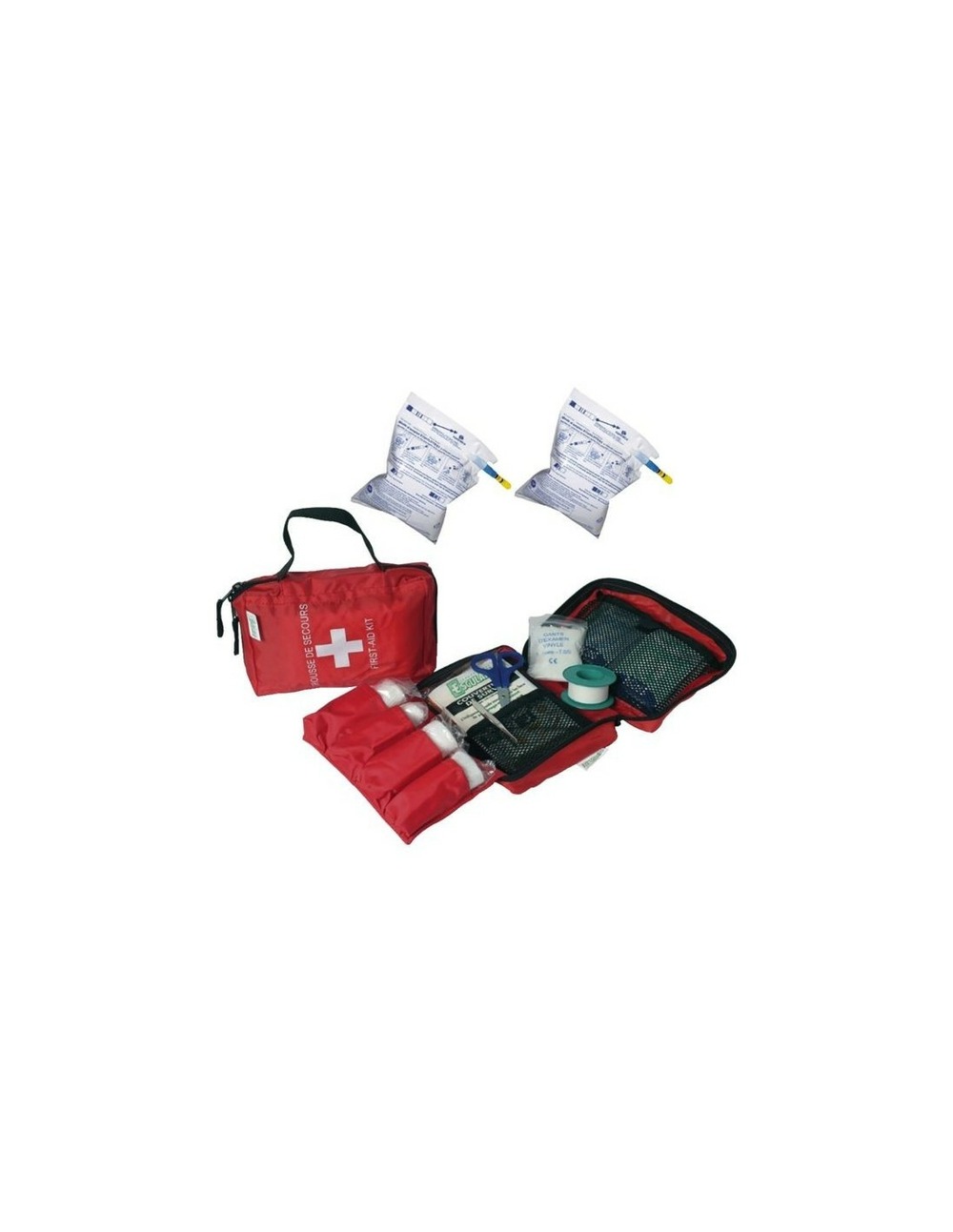Trousse de secours flotte auto asep avec 2 ethylotests