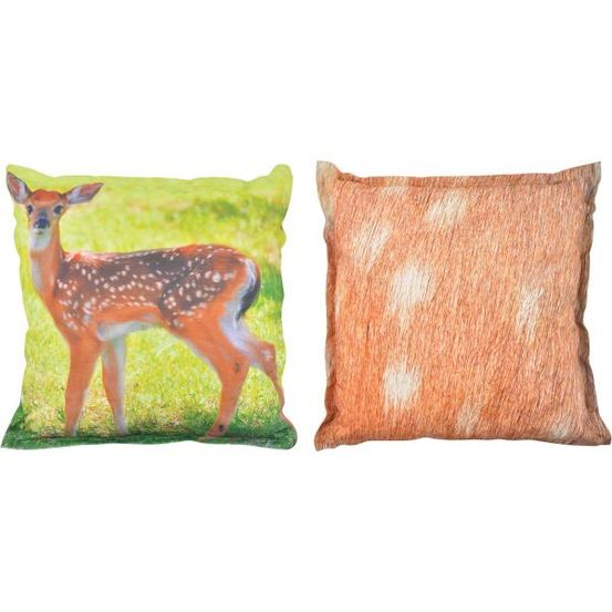 Coussin extérieur imperméable daim 59 x 59 x 13 cm