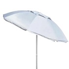 Parasol de plage aluminium 200 cm anti-vent protection uv lombok