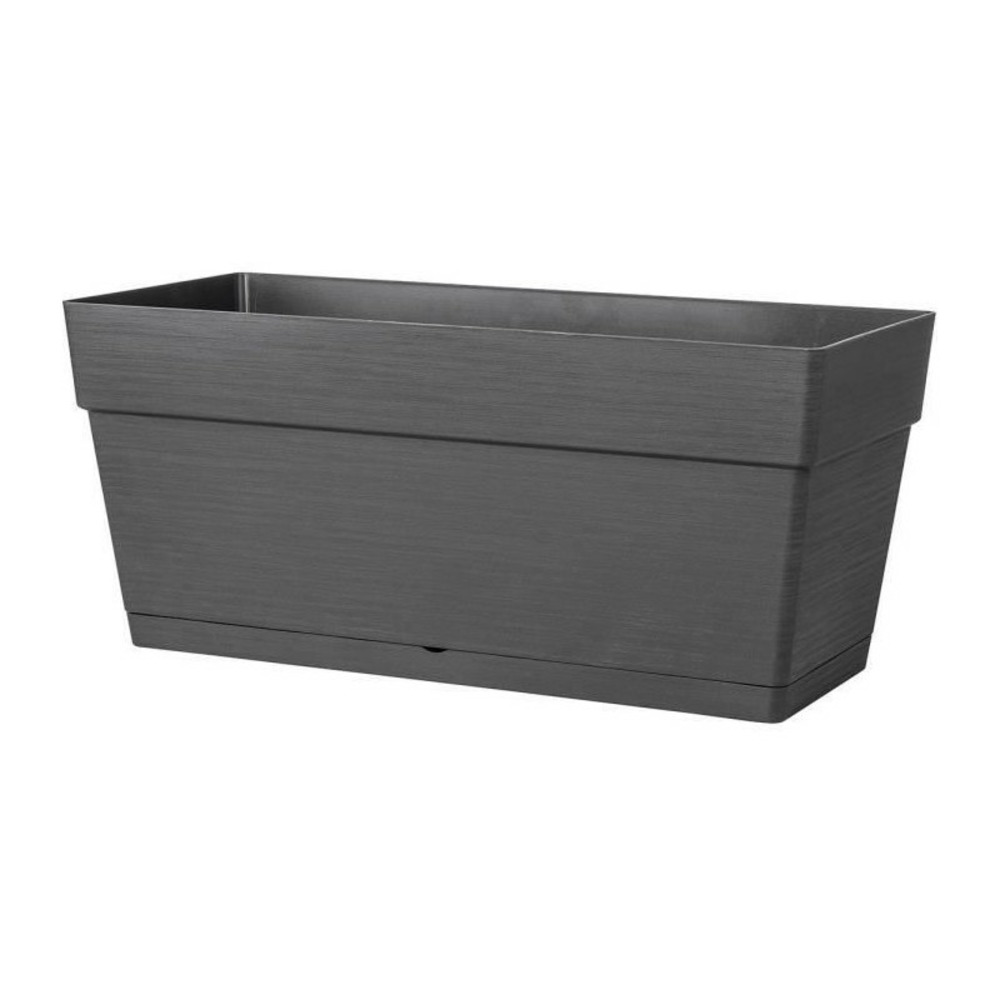 Jardiniere - deroma - muret save r - 75l - 79cm - gris foncé