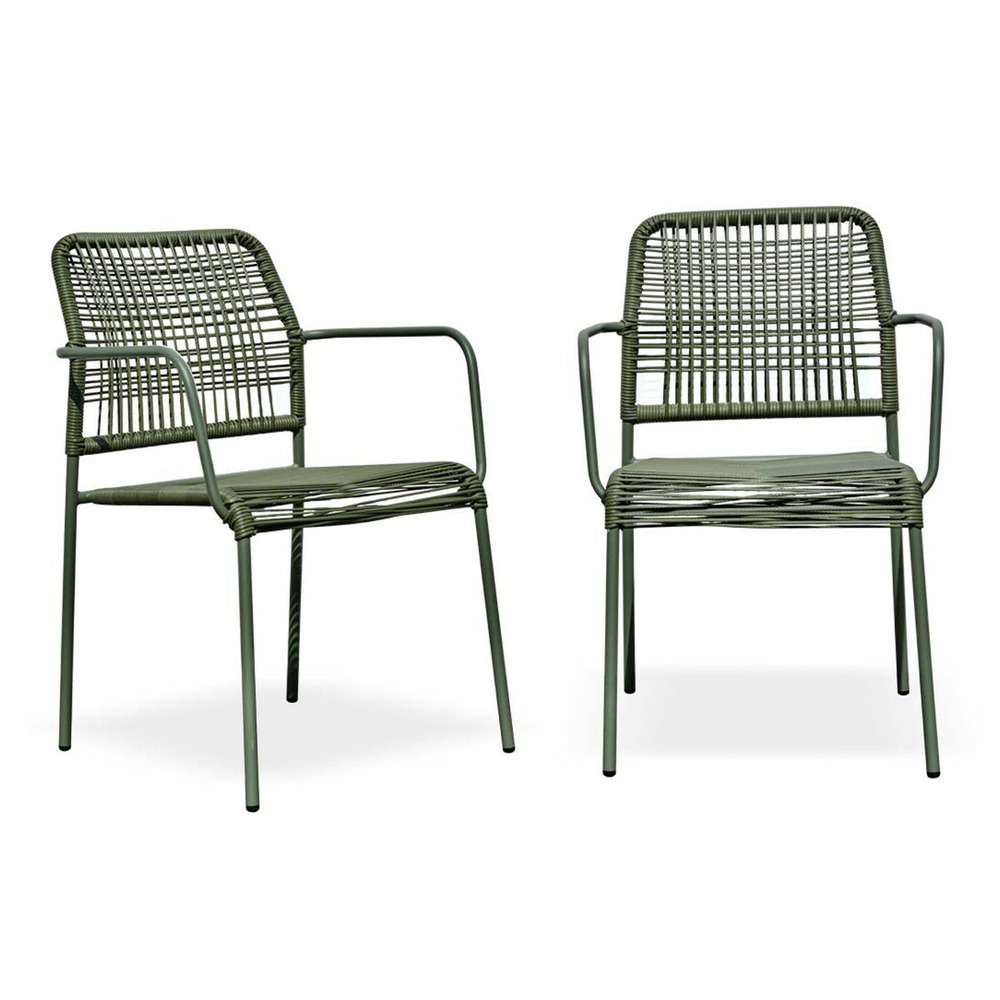 Lot de 2 fauteuils de jardin 