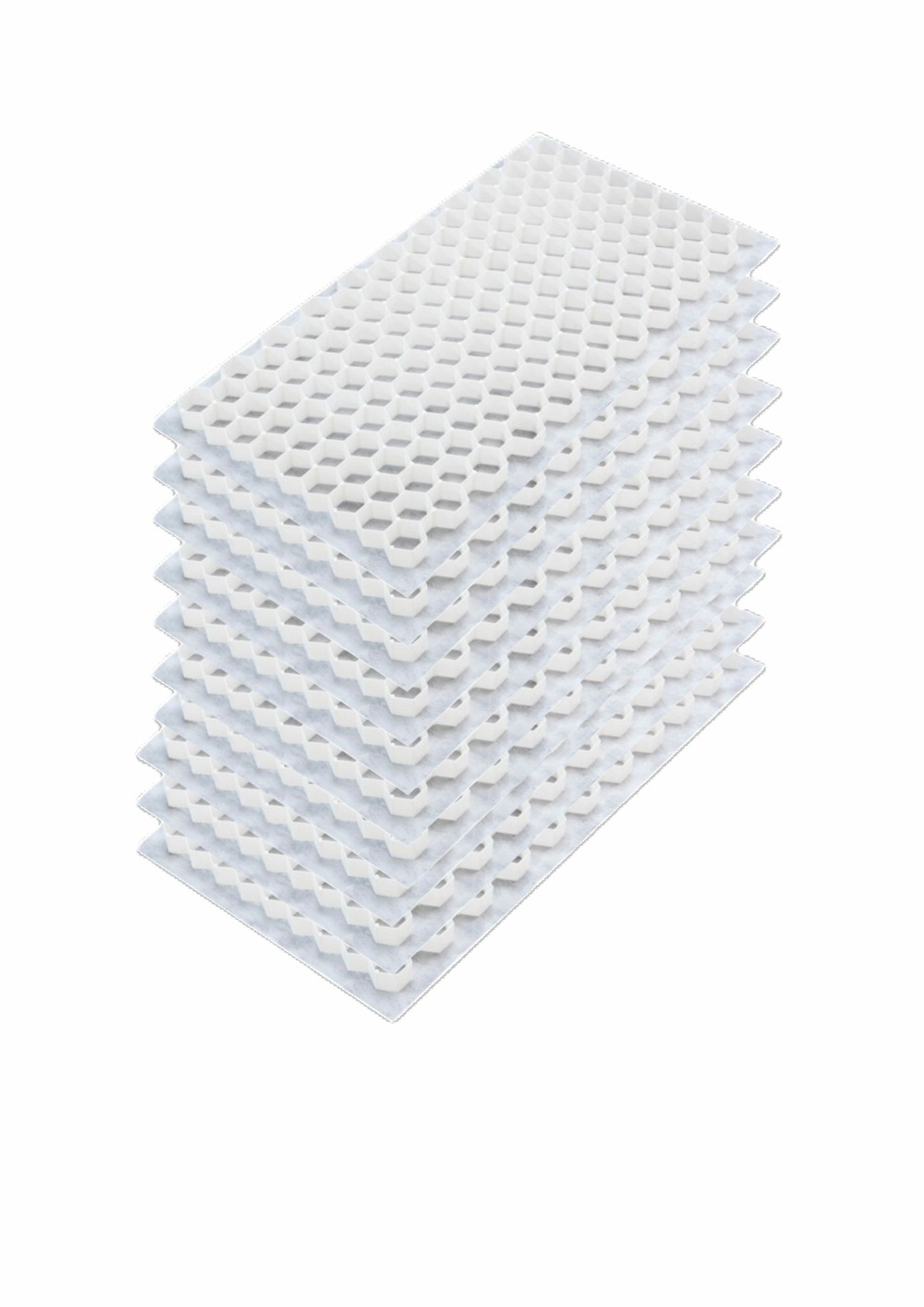 Lot de 10 stabilisateurs de gravier 80x120cm