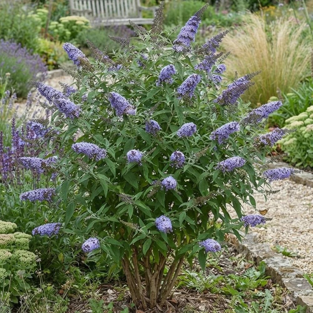 Arbre aux papillons buzz™ sky blue 'tobudskybl' pot de 3l - 20/40 cm