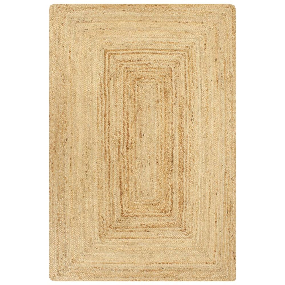 Tapis fait Ã  la main Jute Naturel 80x160 cm