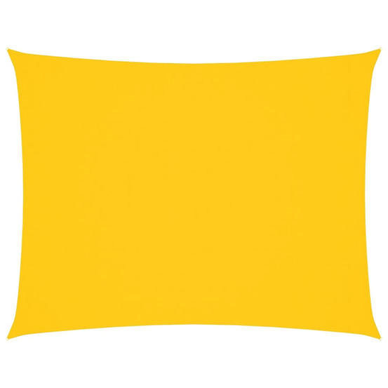 Voile de parasol tissu oxford rectangulaire 3x6 m jaune