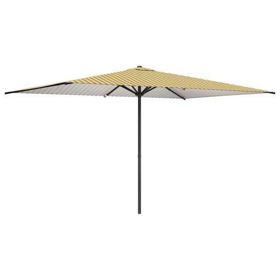 Parasol de jardin 200 x 300 cm polyester rectangulaire